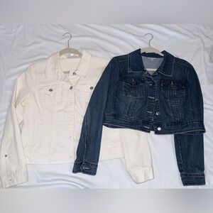 Denim and Cream Women's Denim Jackets